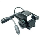 Tactical Holographic Red   Green Reflex Scope And Laser Sight Combo 4 Reticles