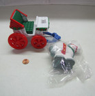 New  Fisher Price Little People Christmas Holiday Carriage With Pretty Horse