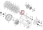 Honda Atc250r  Trx 250r  250r Clutch Hub Center Retaining Nut 90235-ka4-000
