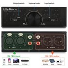 Nobsound Balanced Xlr Rca Audio Adapter Converter Passive Preamp Switcher Box