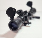 Tactical Rifle Scope Combo Red Laser Sight Flashlight 20mm Picatinny Rail Pinty