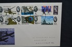 Gb First Day Cover 1965 Battle Of Britain With Birmingham Cancel   Typed Address