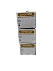 Super Poligrip Original Denture Adhesive Cream  2 2 Oz  3 Boxes