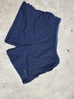 Vintage Speedo Men s Navy Solid Swim Trunks Size M Regular Nylon Logo
