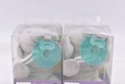Lot Of 2 Philips Avent Soothie Snuggle Elephant Plush Detachable Pacifier  0m 