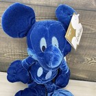 Disney Store Cobalt Blue Mickey Mouse Mini 8 Inch Bean Bag Plush With Tag