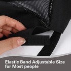 6pcs Chef Hats For Women Men Adjustable Unisex Sushi Hat Black Chef Hat Kitch   