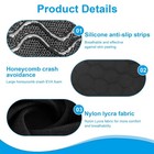 Breathable Non-slip Calf Compression Sleeve With Honeycomb Pad For Outdoor Sport
