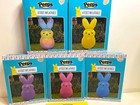 Full Set  4 Ft Inflatable Peeps Blue pink purple yellow  Multi Easter Bunnies   