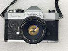Vtg Yashica Tl-electro Film Camera W Yashinon-ds 1 9 Lens - Rough Condition