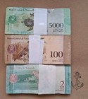 300 Bank Notes Venezuela Paper Money Currency Set  2-100   5000 Bolivars