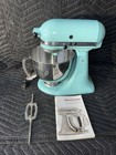 Kitchenaid Artisan Stand Mixer Aqua Sky Ksm150psaq 5 Qt Tilt-head Works