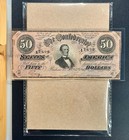 T-66 1864  50 Confederate States Of America  csa  - Xf Comment