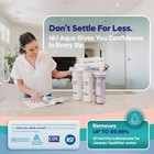 Nu Aqua Reverse Osmosis Under Sink Water Filter System  100gpd  3 Year Warranty