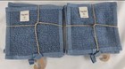 Figmint 8 Reusable Kitchen Scrubber Dish Cloths 6    X 6    Dusty Blue New In Packs