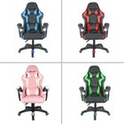 High Back Computer Gaming Chair Leather Racing Ergonomic Recliner Swivel Seat