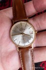 Vintage Mondaine 17j Manual Date Gold Filled Swiss Watch     Serviced