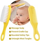 Baby Grooming Kit  Infant Safety Care Set With Hair Brush Comb Nail Clipper Nasa