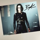 Brandon Lee Signed Photo -  the Crow  Eric Draven Iconic Pose Autograph Reprint