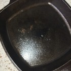 Vintage Lodge Griddle Large Square Cast Iron Skillet 8sq Usa 10 5   