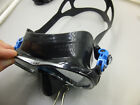 Lightly Used Cressi Big Eyes Scuba Dive Mask And Snorkel Set   Black And Blue