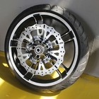 2 Pcs 14 0  Big Brake Rotors For Harley 09-23 Touring With 17  19  21  Ties