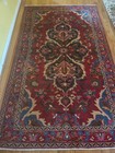 4 8x7 10 Antique Veg Dye Caucasian Heriz Kazak Vintage Serapi Oushak Shirvan