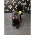 Vintage Steiff Burri Black Tom Cat 1496 10 W  Button   Tag Arched Back 1979-1984