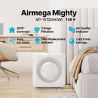 Coway Airmega Mighty Ap-1512hh w  True Hepa Purifier  new Open Box Tested 