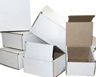 200 7x4x2 White Corrugated Shipping Packing Boxes Mailer 7x4x2 Inch 200pcs pack