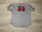 Jhostynxon Garcia Game Used Worn 2024 Portland Sea Dogs Gray Road Jersey Red Sox