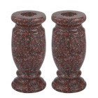 Granite Cemetery Vase For Grave Markers  Headstone Memorial Flower Holder 