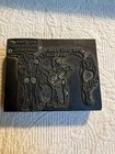 Antique Vas You Dere Sharlie Jack Pear Letterpress  Block Wood Metal Stamp  7hp