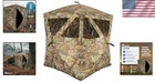 Kryptek Camo Ground Blind - Distinctive Natural Silhouette