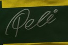 Pele Signed Brazil Soccer Jersey Bas