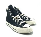 Mens Converse Chuck 70 Hi Shoes Black Canvas 1970s Vintage Retro New 162050c