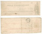  35 Old Bank Checks Philadelphia Tradesmens Nat  Bank Set Of 2 Different 1869