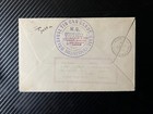 1935 Tonga Tin Can Canoe Mail Cover Niuafoou Island To Wellington On Tyne