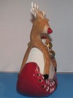 Blue Sky Clayworks Reindeer T-lite Candle Holder Christmas Heather Goldminc Nib