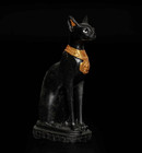Authentic Ancient Egyptian Antiques Rare Goddess Bastet Statue Figurine Bc