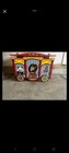 Vintage Wagon - Toys Storage Chest - Wooden - Good Condition 60s