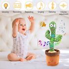 Electric Singing Cactus Plush Toy Glow Dancing Recording Repeating Funny Fun Toy