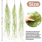 Maqihan Faux Spanish Moss - Artificial Hanging Moss Bulk For Plants 3pcs Fake   