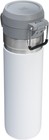 Stanley Quick Flip Bottle 24 Oz White   Leakproof Insulated Stainless Steel  A11