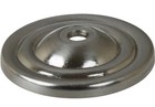 10 Pack 1-1 2  Thin Rounded Ring Cabinet Backplate Satin Nickel 5061-sn-10