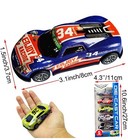 Pull Back Racing Cars Die Cast Race Car Vehicles 3 Inch Metal Friction Powered