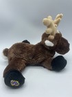 Ganz Webkinz Moose 9  Plush Reindeer Brown Antlers Stuffed Animal Toy No Code
