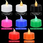 12-pack Battery-operated Tea Light Candles Flickering Flameless Led Lights Warm