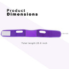 Chin Strap For Sleeping  V Line Lifting Mask  Reusable Face Black-purple