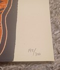 Tyler Childers Bruner Silkscreen Print Fyman Auditorium Feb 16 2020 Hand   300